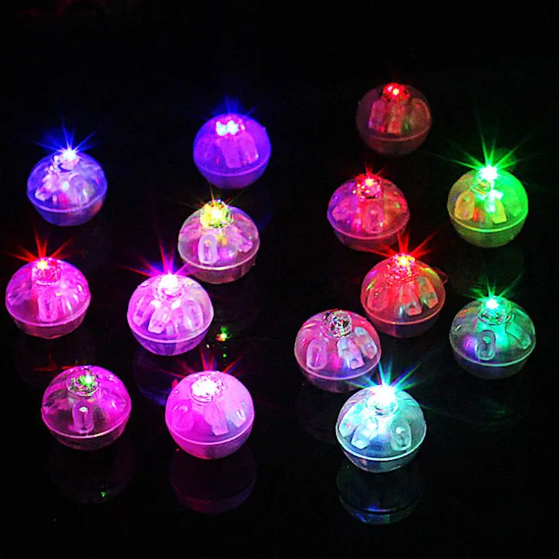 Imagem -03 - Bola Redonda Lâmpadas Led Balão Luzes Cores Qualidade Superior Lâmpadas para Lanterna de Papel Casamento Festa de Natal Decoração 100 Peças Lote