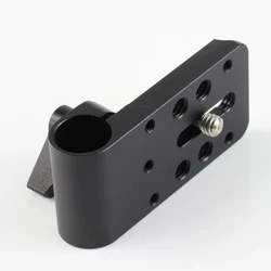 Mini Cheese Plate Mount 15mm Rod Clamp fr Follow Focus Mirrorless Camera Rig Cage 15mm Rod Sytem BMPCC Tripod Slider Stabilizer