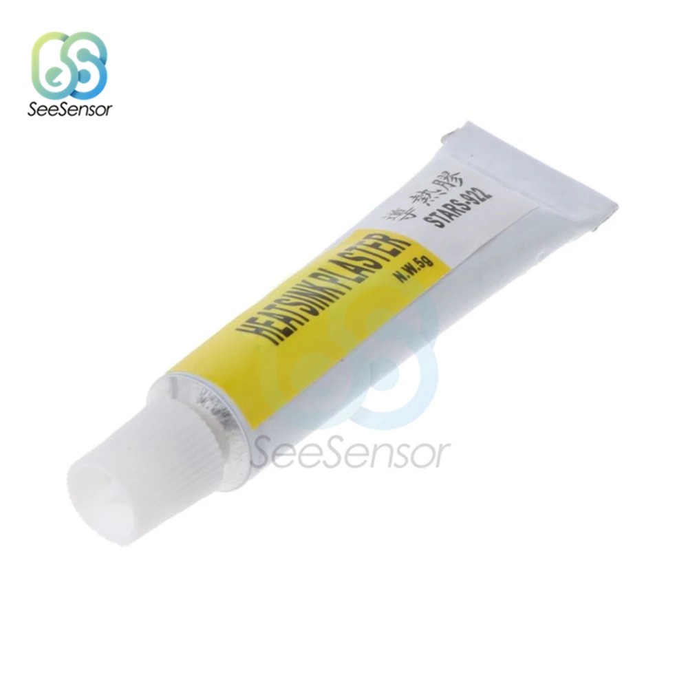 5pcs 5g STARS-922 Heatsink Plaster Thermal Grease Adhesive Cooling Paste Strong Adhesive Compound Glue For Heat Sink