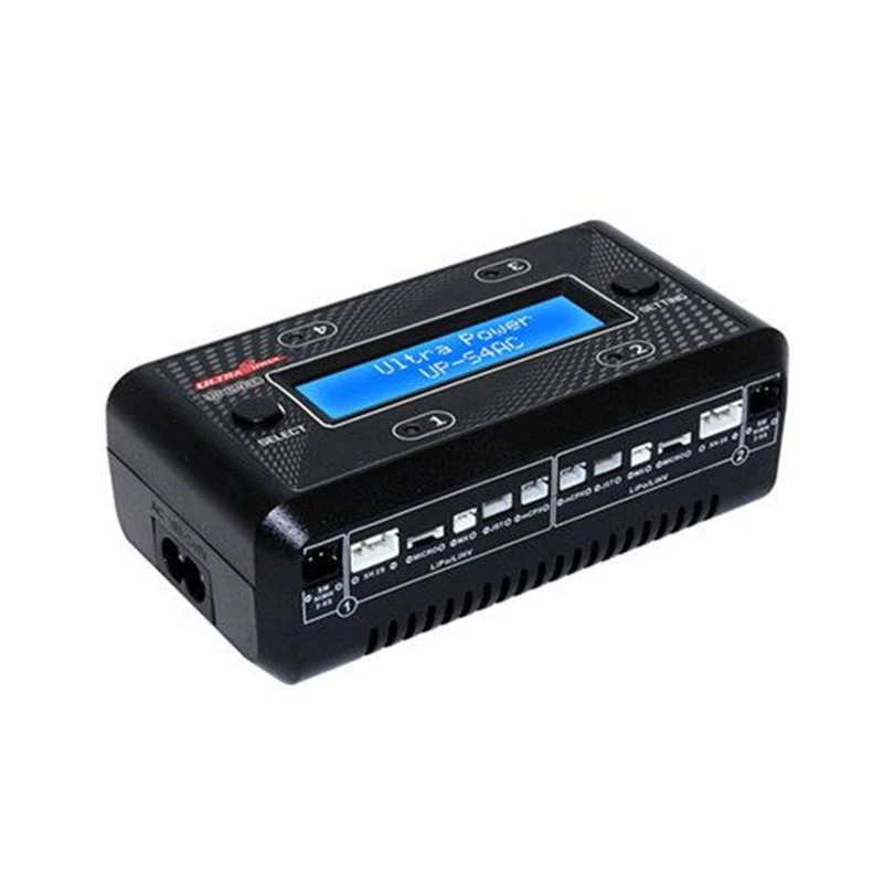 New UltraPower UP-S4AC RC Charger AC/DC 1-2S LiPo/LiHV 2-6S Battery 4 Channels Charging Units Replenisher for RC FPV Racing