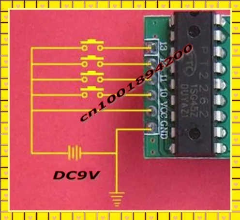 DC9V 4CH Transmitter Module Long Range Remote Control 300-4000m + DC12V 4CH Relay Receiver Learning Code M T L 315/433MHZ