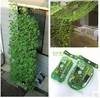 

0.9*1.8m.Climbing Net Green Plants Grow Net.Garden Supplies.Fruits Vines Climb Bonsai Flower Outdoor