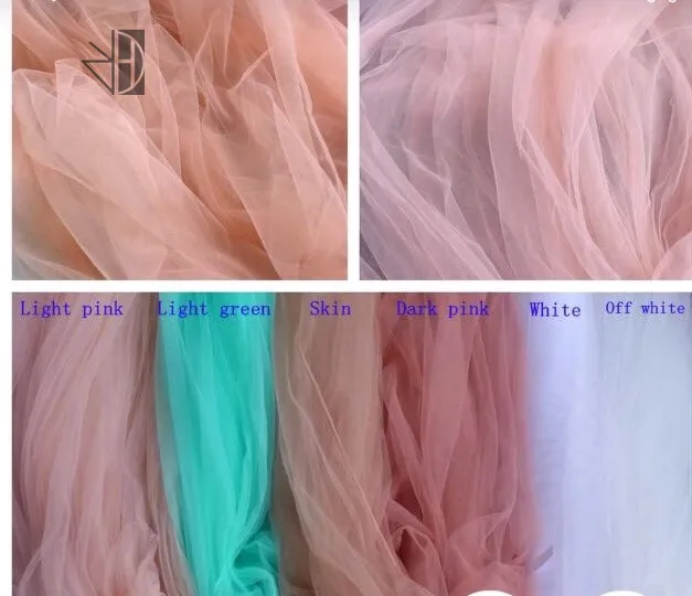 93 colors option! soft 30 yards/lot tulle mesh net lace S-72018 african french Net Lace Fabric for dress