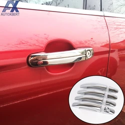 Chrome Door Handle Cover For Ford Focus 2 Mk2 Trim Catch Overlay Cap Cup 2005 2006 2007 2008 2009 2010 2011 Molding Garnish