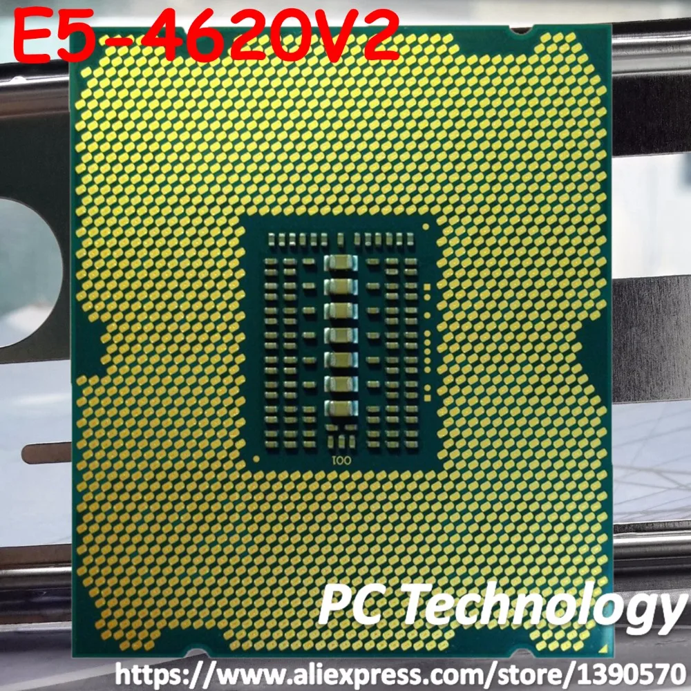 E5-4620V2 Original Intel Xeon E5 4620V2 2.6GHZ 8-Core 20MB SmartCache E5-4620 V2 FCLGA2011 95W E5 4620 V2 same as 2650V2