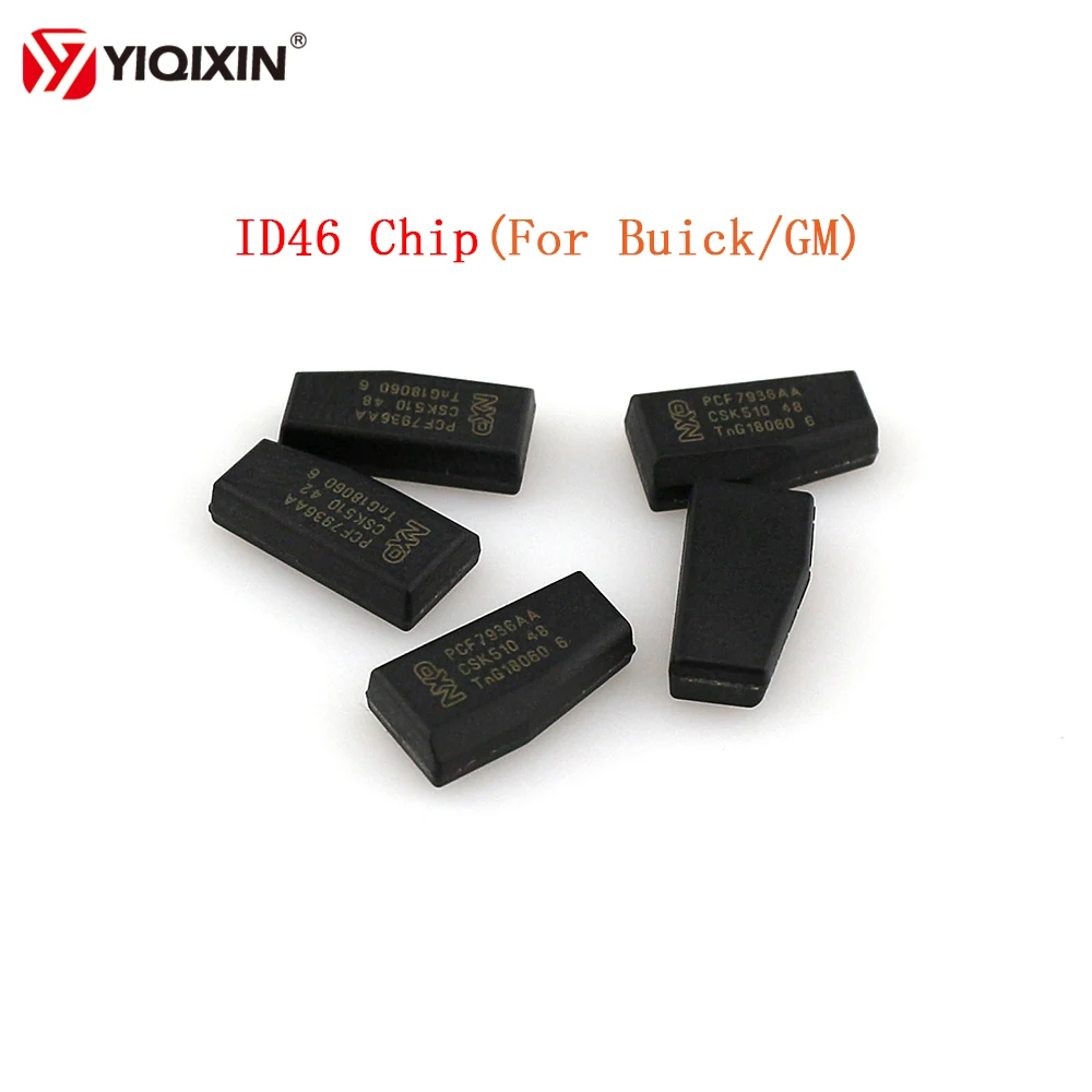 

YIQIXIN 10Pcs/lot Transponder Chip Remote Car Key Chip For Buick For G M Encryption Chip TP12 Lock PCF7936AA ID46 Crypto Locked