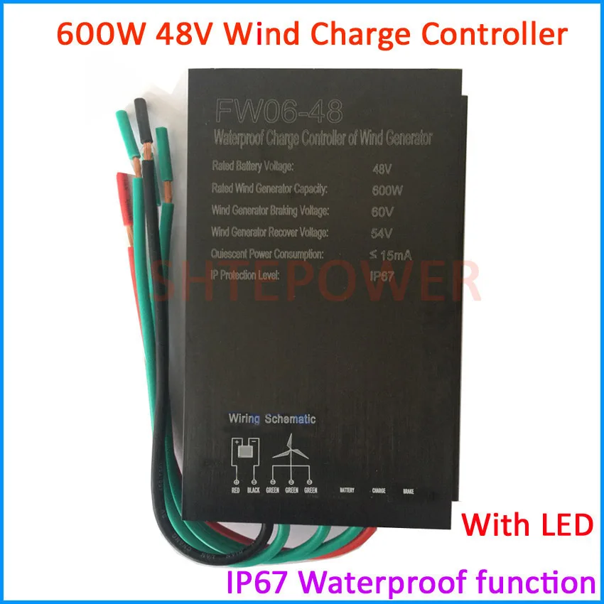

48V windmill turbines 600W wind generator free shipping wind power charger controller