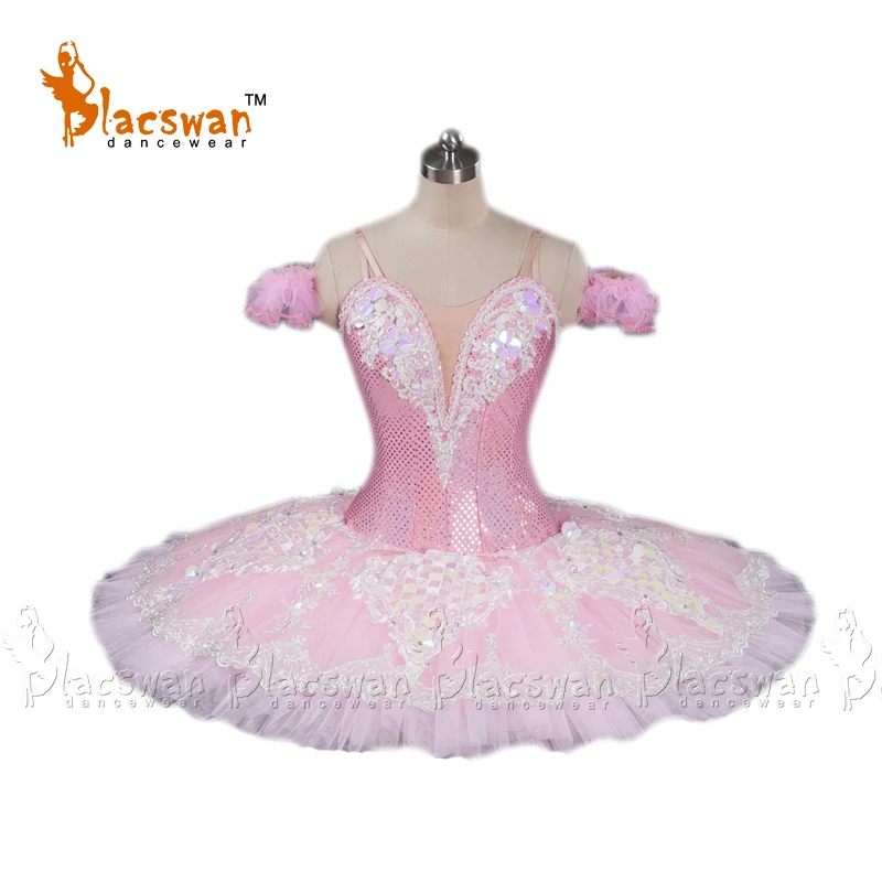 Pink Professional Classical Platter Ballet Tutu for YAGP Competition Sugar Plum Fairy Dress BT881