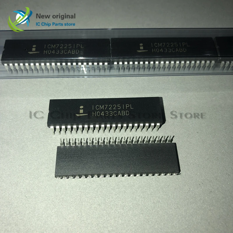 2/PCS ICM7225IPL ICM7225 DIP40 Integrated IC Chip Original In Stock