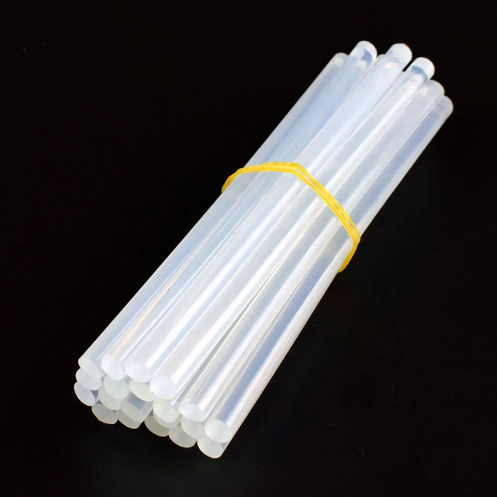 Chanseon 20pcs/Lot Diameter 7MM White Hot Melt Glue Stick Professional Length 150MM Hot Melt Glue Stick DIY Paste Repair Tools