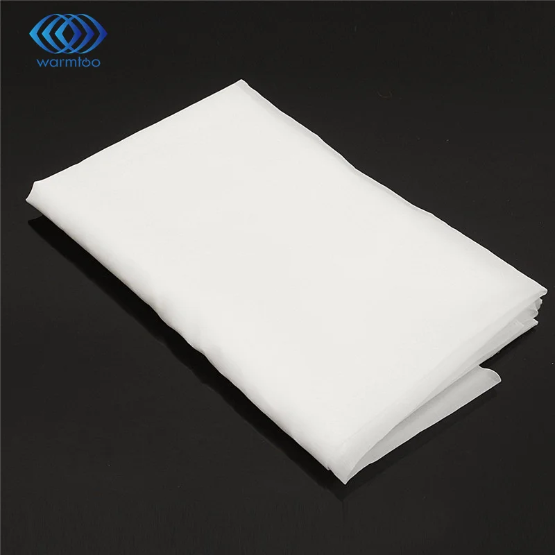 Durable Quality White Nylon Filtration Sheet 200 Mesh Water Oil Industrial Filter Cloth 1mx1m 40-Inch Vacuum Cleaner Parts