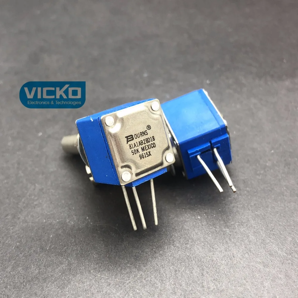 [VK]  original 81A1AB28D18 81A1A-B28-D18 single 50K Rotate potentiometer switch