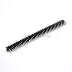 10PCS  Spacing of 2.54 MM 2* 40 pin Double row needle