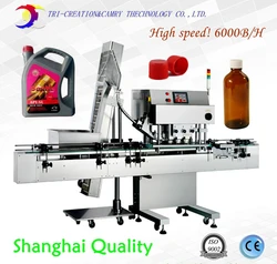 automatic capping machine,with elevator high speed,capping machine bottle capper,cap capper,CE