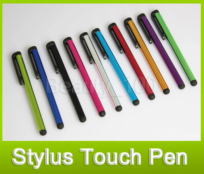 1000pcs/Set Universal Small Capacitive Touch Screen Stylus Pen For IOS Android Phones Tablet PC Devices 10 Colors Available