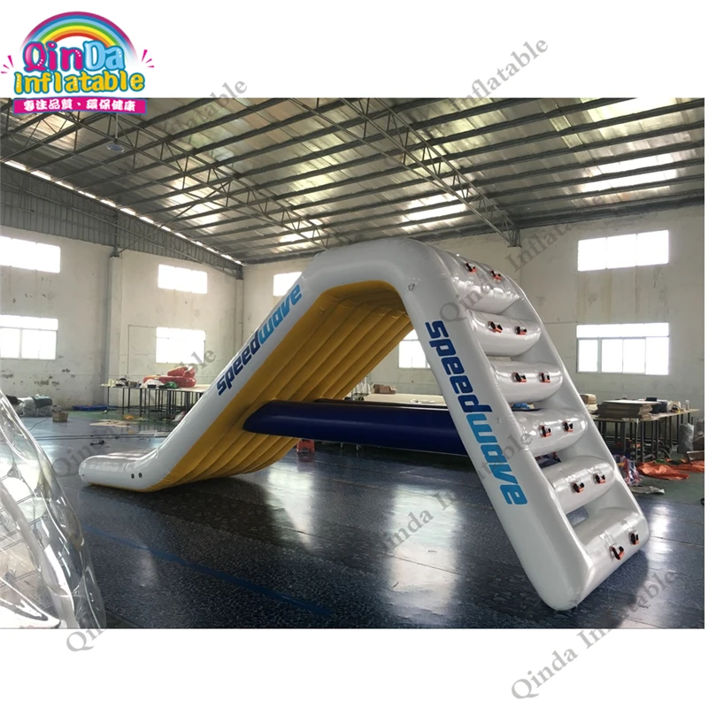 Funny Water Sport Inflatable Floating Water Pool Slide,adults Inflatable Climbing Water Slide For Aqua Park Game