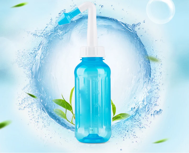 Spray Nasal para rinitis, Rinator de nariz para adultos y niños, Sinusitis alérgica, Yoga, Neti Pot, sal de lavado, herramienta de cuidado de los nariz, suministros de soplado