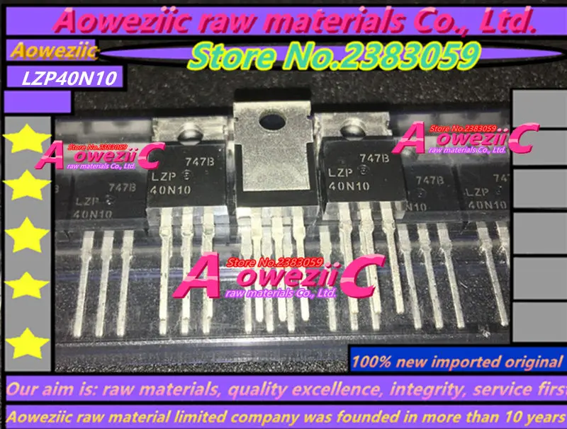 Aoweziic 100% جديد المستوردة الأصلي LZP40N10 SSS40N10 إلى 220 MOSFET 40A 100 فولت