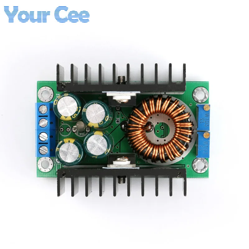 DC-DC CC CV Converter Volt Step Down Buck Power Supply Module 12V 19V 24V 7-40V to 1.2-35V 8A 300W with LED Indicator Car Laptop