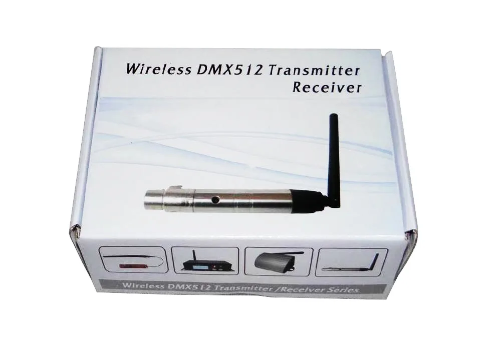 (15PCS) 2.4G Wireless DMX Transmitter & Receiver DMX512 Remote Controller Stage Light 3PCSxTransmitter 12PCSxReceiver CE/RoHs