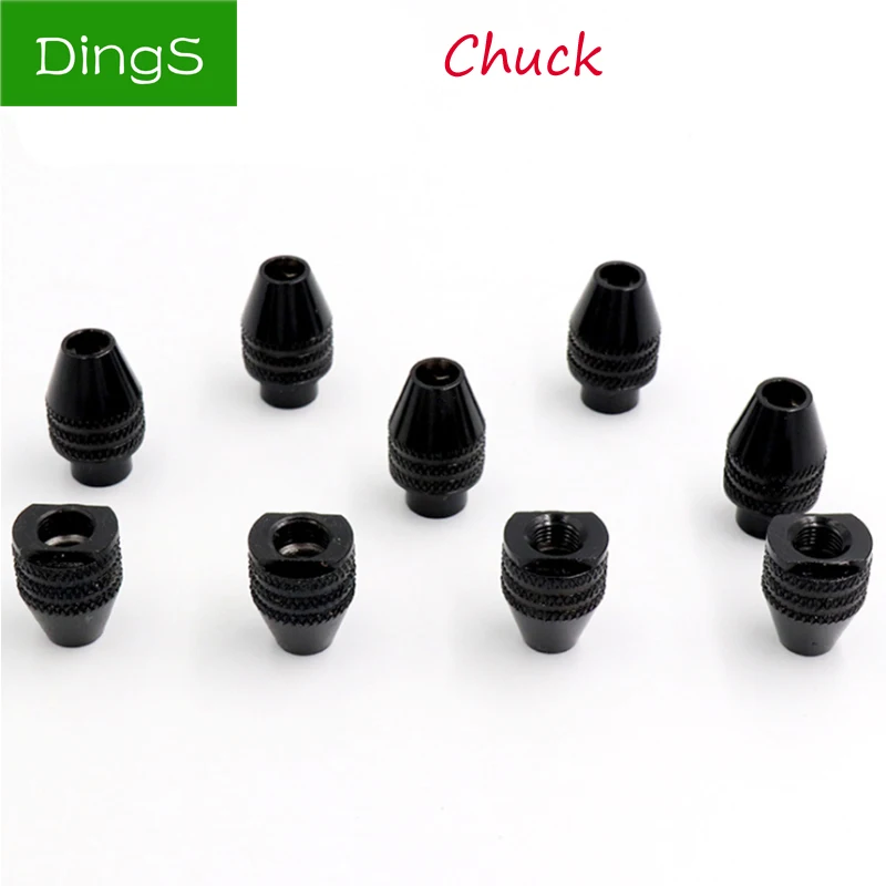 1 pcs multifunctionele chuck keyless metalen Voor Dremel Rotary Gereedschap M7/M8 0.5-3.2mm Adapter converter Universele Mini Chuck