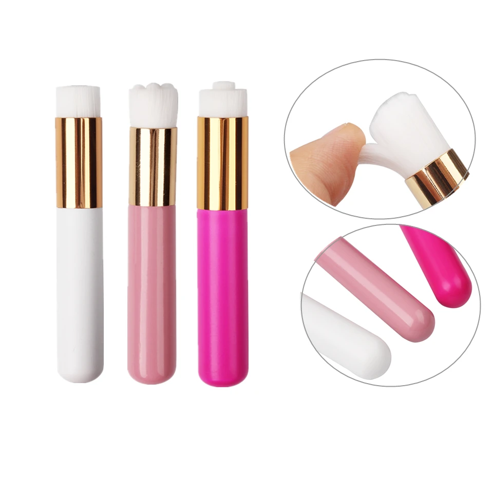 Multi-funktion Wimpern Reinigung Pinsel Augenbraue Nase Mitesser Reinigung Tragbare Pinsel Lash Shampoo Pinsel Make-Up Pinsel Werkzeuge