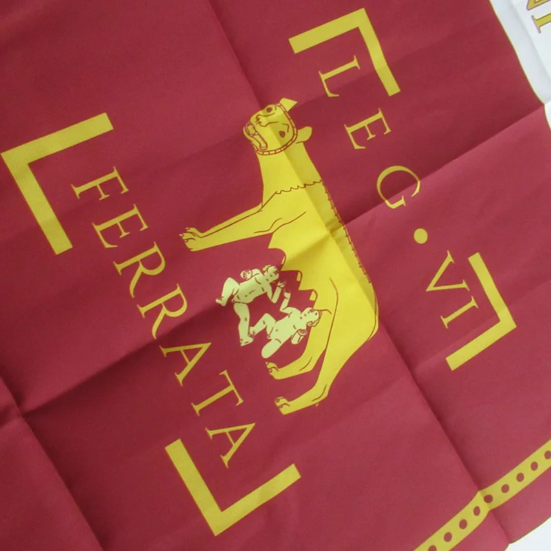 Roman Legions War Banner Home Decor Caesar Rome Empire SPQR Infantry Barbarians Flag Bar Room Decoration Cosplay Game Show Props