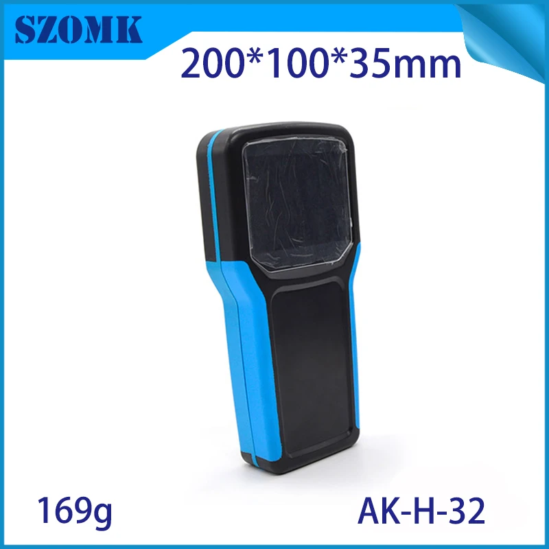 1Piece 203*100*35mm 5xAA 18650 battery holder handheld electronics plastic box enclosure housing box plastic control box