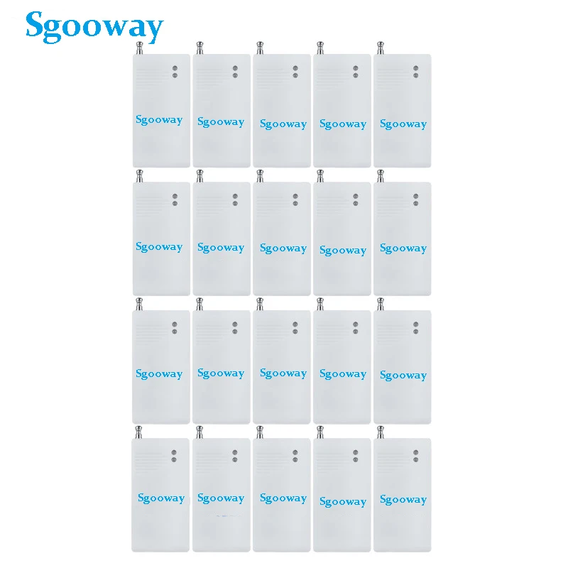 Sgooway 20 pieces Shock Security Sensor vibration Detector Door Window Vibration Alarm for Home Security Alarm