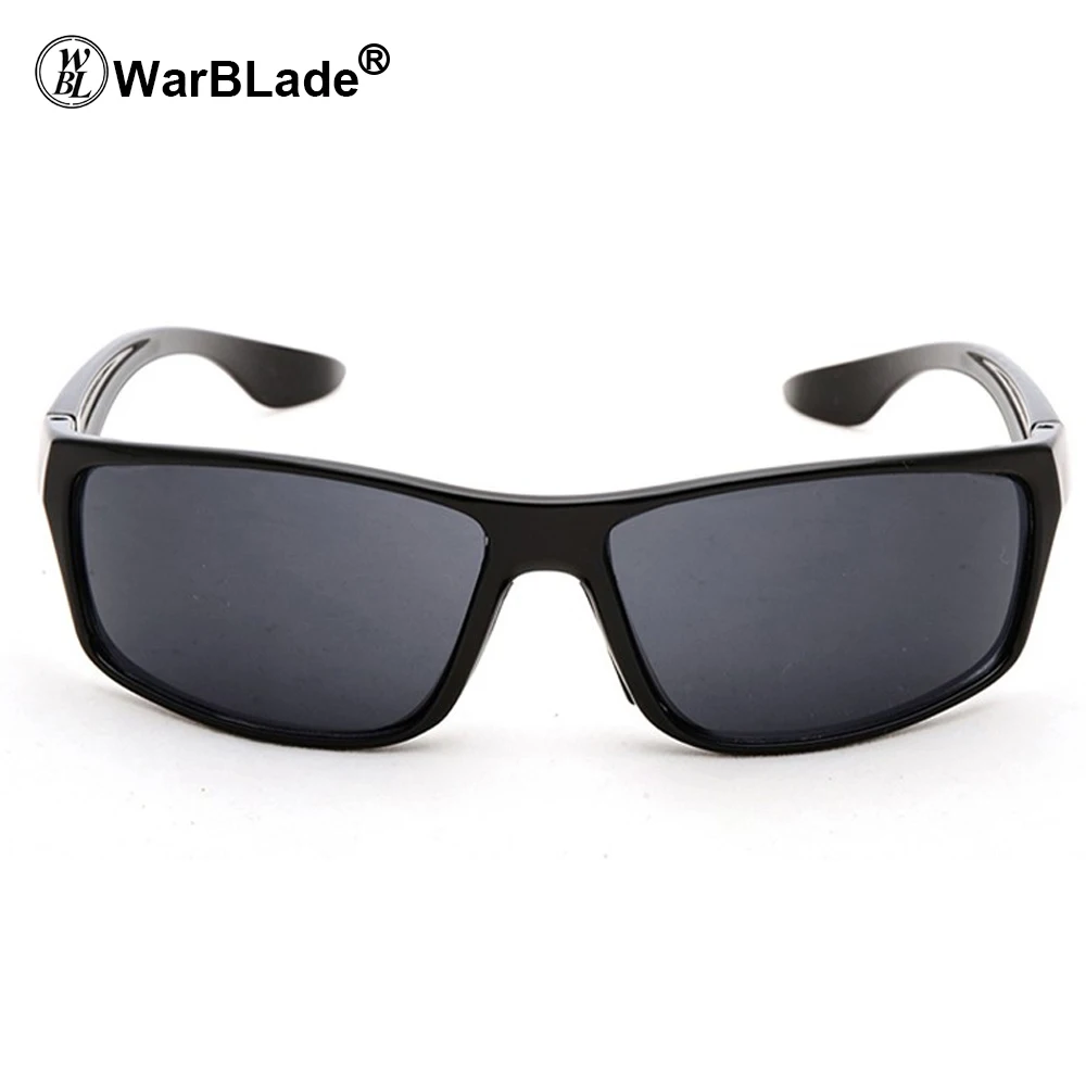 WarBLade Brand New Sport Goggles Night Vision Driving Glasses Polycarbonate Sunglasses Framework Anti Glare UV400 For Men