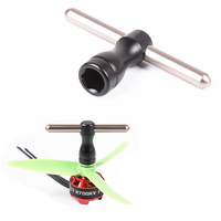 High quality alloy M5 Screw Wrench Propeller Quick Release Tool T-Socket For RC Drone FPV 2205/2207 motor Quadcopter Multicopter