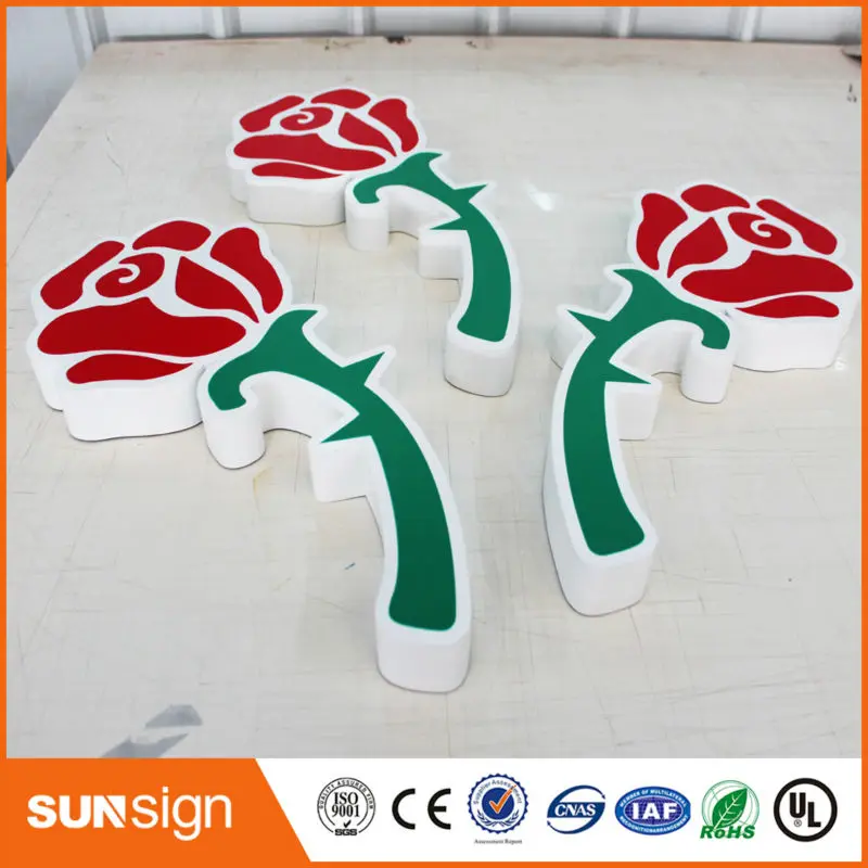 Letreros con letras led,