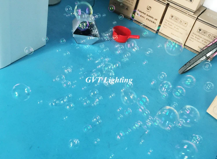 Remote control 60W Bubble Machine stage bubble machine professional DJ Wedding stage equipment Wireless Remote/Panel Control