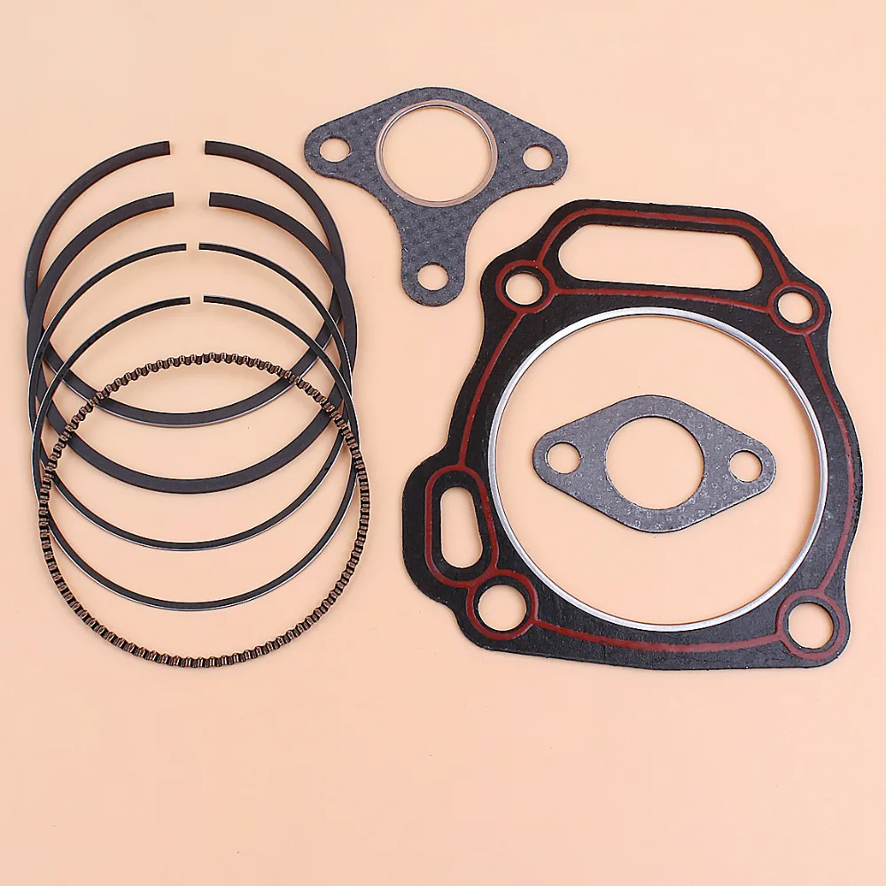 88mm Piston Ring Cylinder Muffler Gasket For Honda GX390 188F 13HP Engine Motor Generator Water Pump 12251-ZF6-W00 13010-ZF6-003