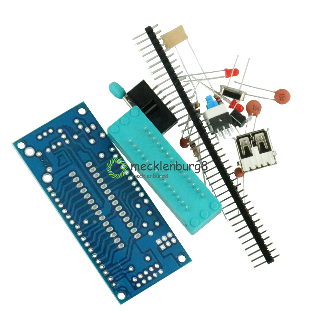 ATmega8 atmega48 atmega88 Development AVR DIY Kit Standard Dual Panel