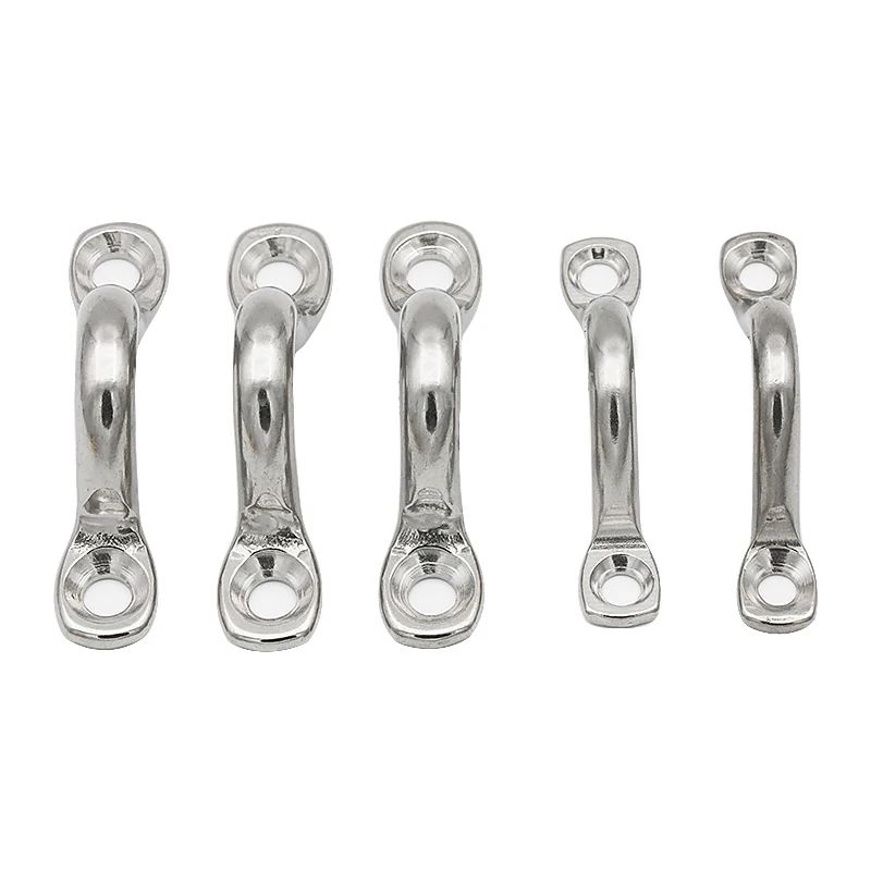 5Pcs 304/316 Stainless steel Bow-shaped Handle Yacht Boat Handle Door Cabinet Pulls Moisture-proof handle Wardrobe Pulls