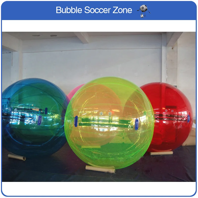 พอง Zorb Ball 2m TPU พองน้ําลูกเดินมนุษย์หนูแฮมสเตอร์บอลลูกบอลน้ําพลาสติกสําหรับขาย