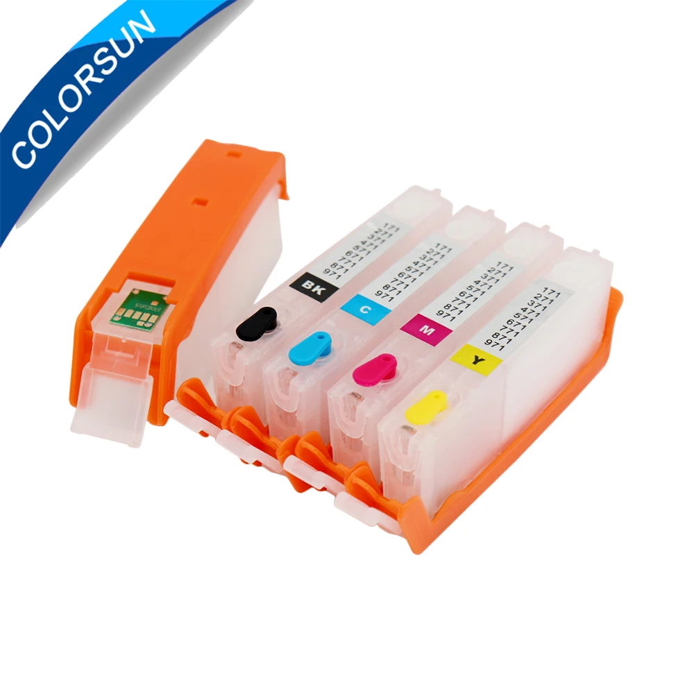 PGI 570 CLI 571 Refillable ink cartridge For Canon PGI-570 CLI-571 cartridge PGI570XL for Canon PIXMA MG5750 MG5751 MG5752