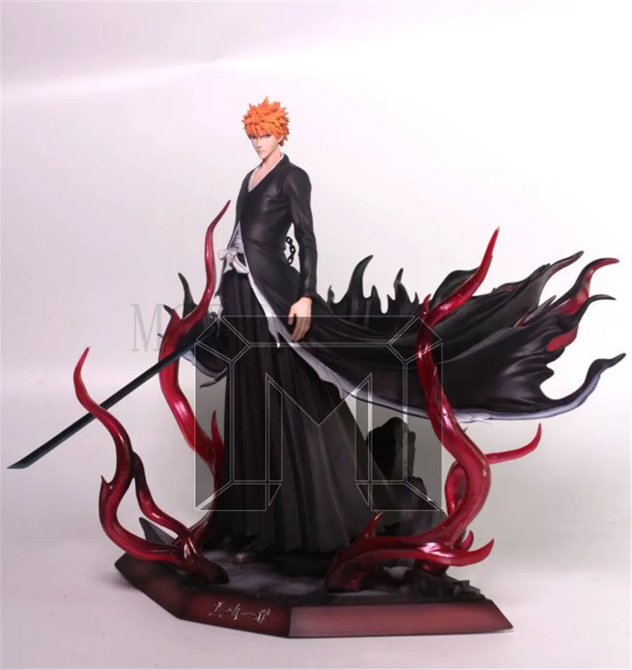 MODEL FANS IN-STOCK original MODEL PLACE BLEACH 28cm height Kurosaki ichigo GK resin figure for Collection