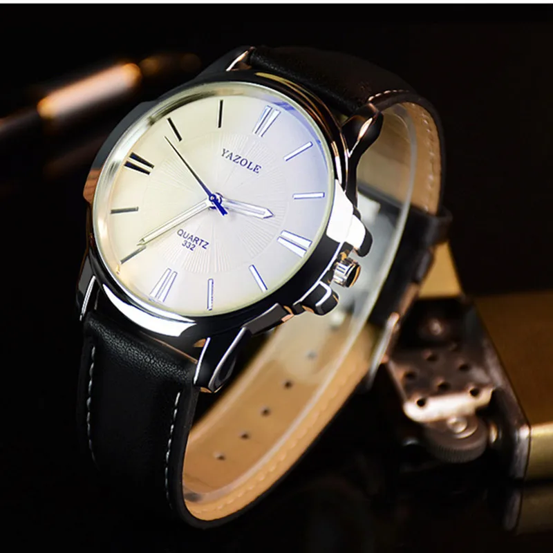 YAZOLE 2023 NEW Luxury Luminous Watch Fashion Men Quartz Watch Top Brand Business Mens Watches Male Clock Ceasuri Reloj Hombre