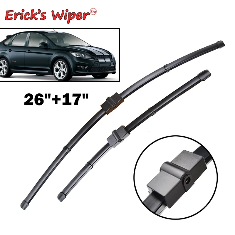 Erick\'s Wiper LHD & RHD Front Wiper Blades For Ford Focus 2 2004 - 2011 Windshield Windscreen Window Car Rain Brushes 26\