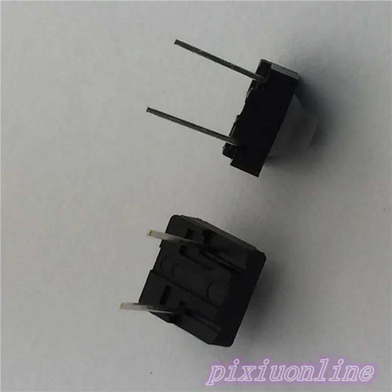 Microinterruptor de silicona conductora G78 de alta calidad, botón táctil sin sonido, 8x8x5,5 MM, 2 pines, 20 unidades por lote