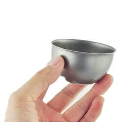 Pure Titanium Wine Cup Titanium Water Cup Health Titanium Alloy Kung Fu Tea Cup Tea Bowl Portable Outdoor Titanium Wine Cup