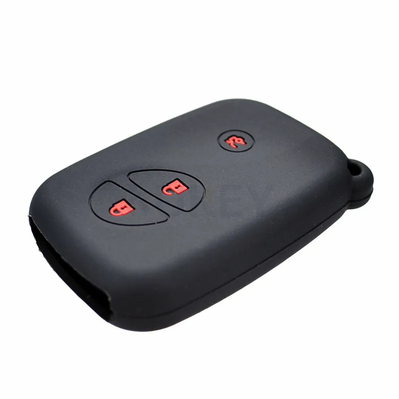 AX 3 Button For Lexus IS IS250 GS300 IS220 LS460 RX350 RX450h CT200h Silicone Remote Key Case Fob Shell Cover Jacket Sleeve