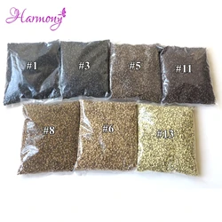 5000pcs Straight Copper Micro Rings Beads 3.0x2.4x4.0mm No Flared Mini Locks Tubes for Stick Tip Hair Extensions