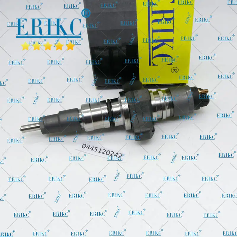 ERIKC Spray Injector 0445120242,replacement Fuel Injector 0445 120 242 Diesel Common Rail Injector 0 445 120 242