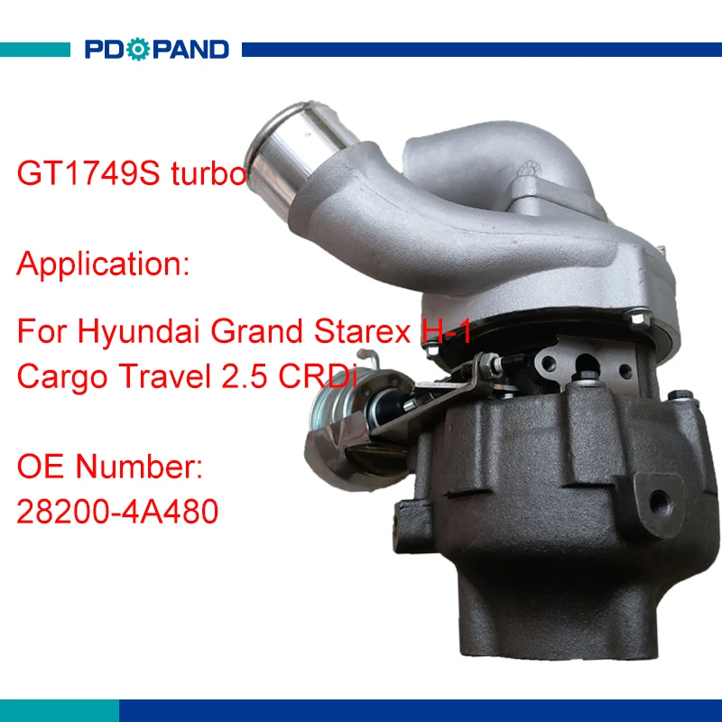 BV43 supercharger compressor turbolader for Hyundai Grand Starex H-1 Travel 2.5L 53039880145 53039700145 53039880127 53039700127