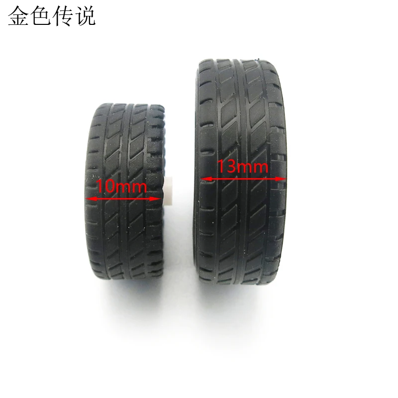 F17675 / 7 JMT 4 قطعة 38 مللي متر 1:20 المطاط الإطارات نموذج عجلة لتقوم بها بنفسك روبوت ملحق لعبة أجزاء لسيارة RC