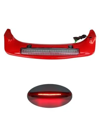 Motorcycle ABS Trunk Spoiler LED Rear Brake Light For Honda Goldwing GL1800 GL 1800 2001-2017 2016 15