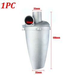 Vaccum Cleaner Cyclone Dust Collector Filter Fifth Generation Turbocharged Powder Dust Separator Catcher Aluminium Alloy 1PC